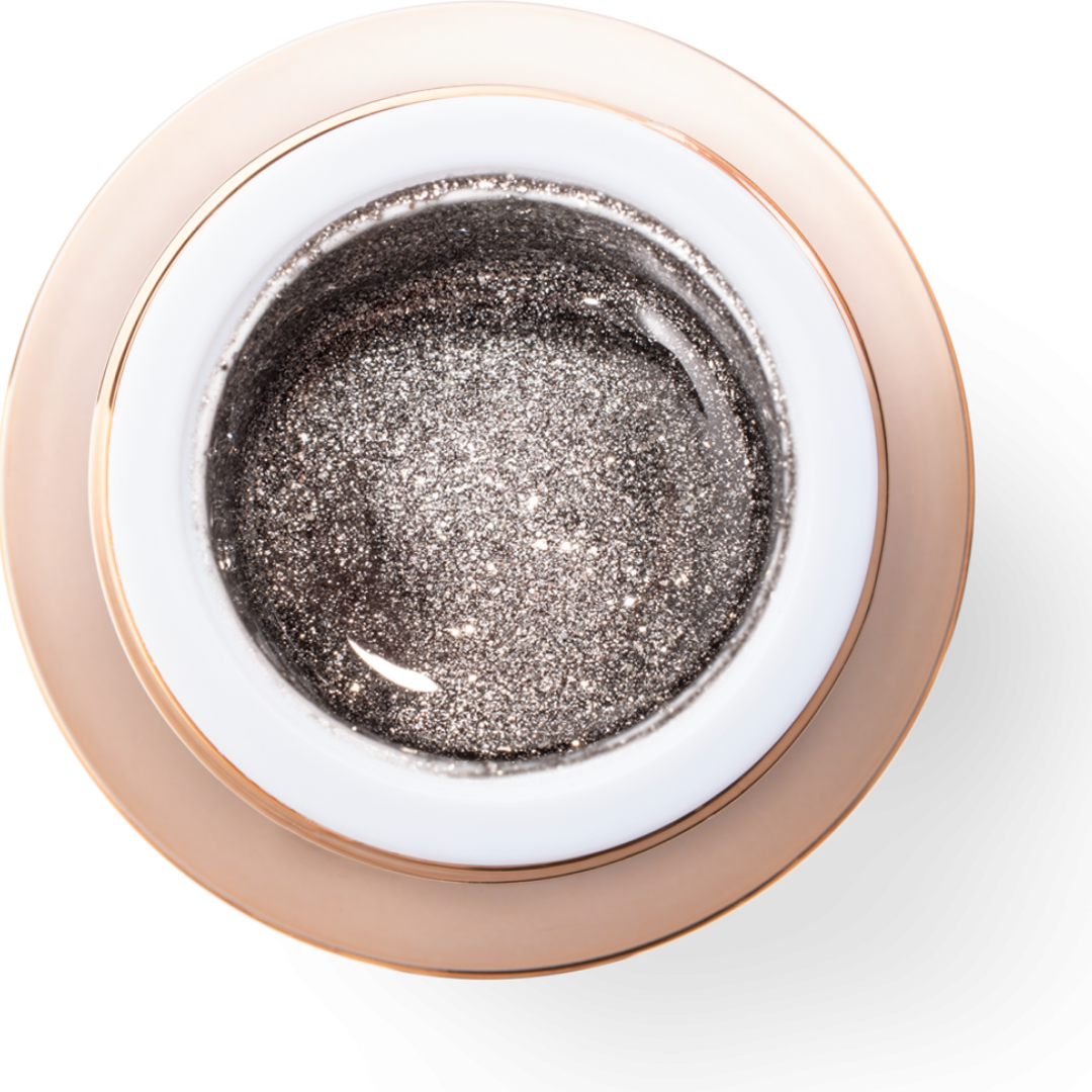 Metallic Glitter Gel Black 5ml