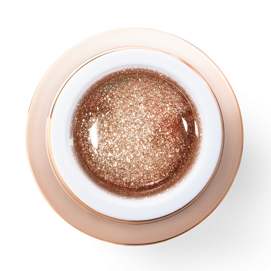 Metallic Glitter Gel Bronze 5ml