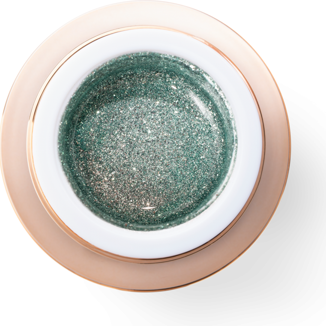Metallic Glitter Gel Green 5ml