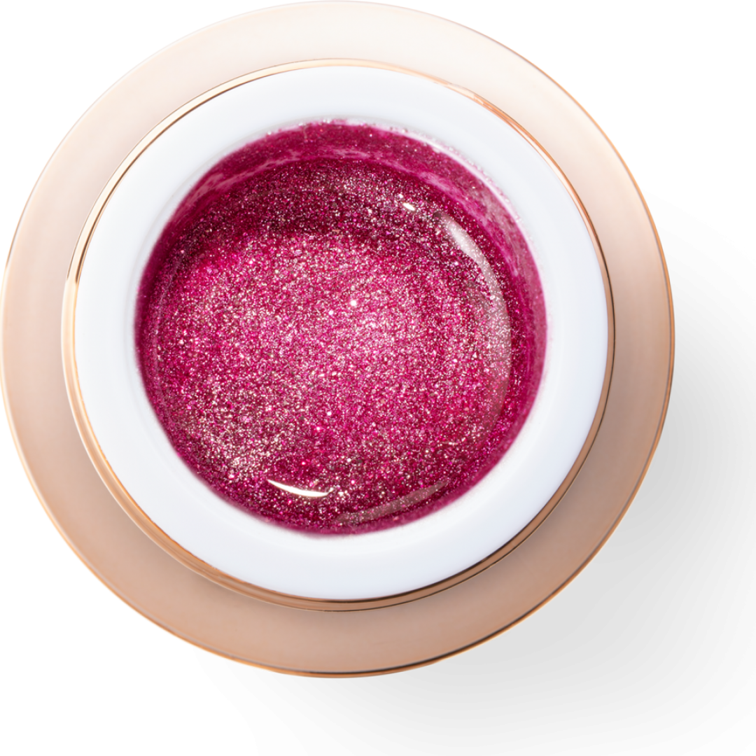 Metallic Glitter Gel Pink 5ml