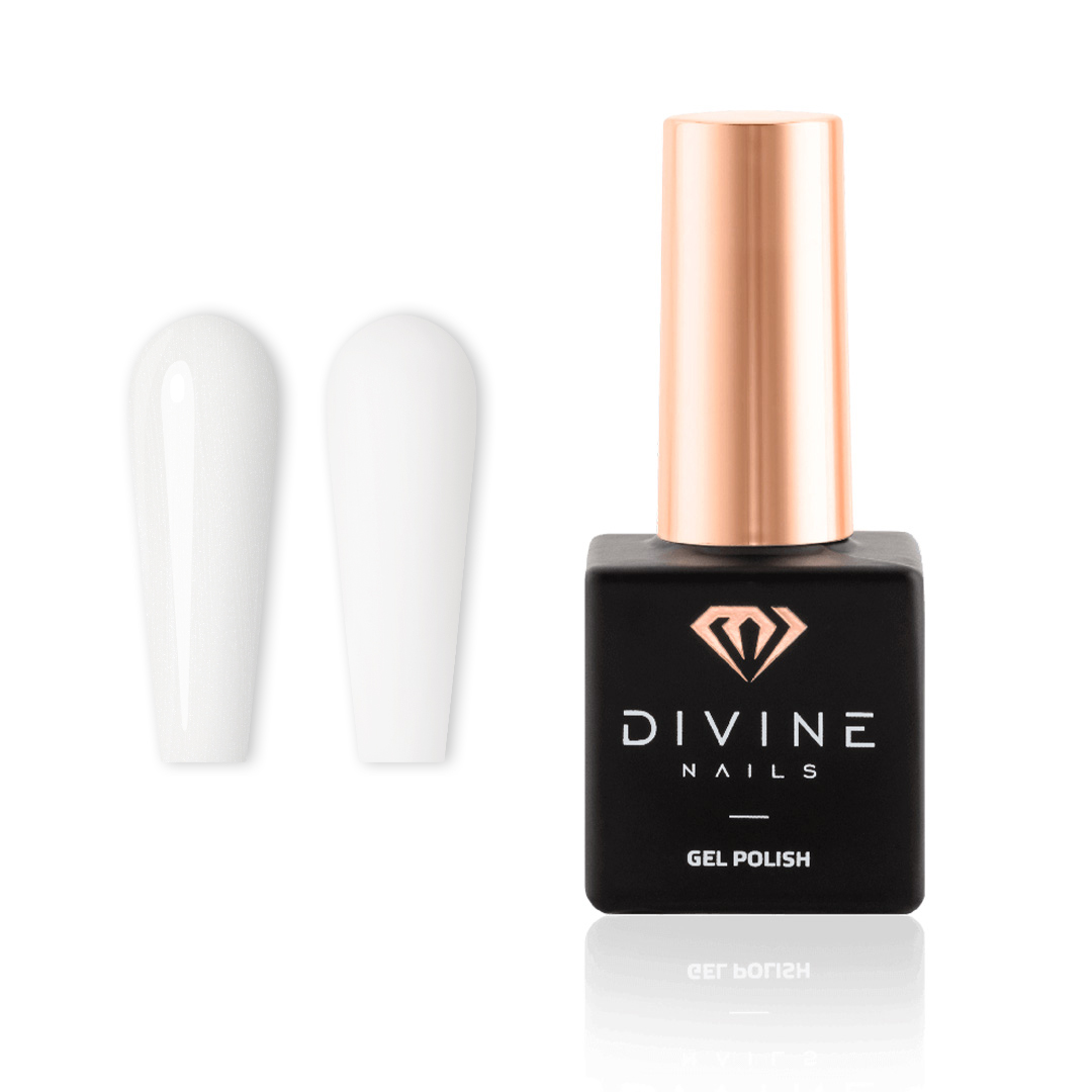 Gel Polish Pearl White 10ml Novo