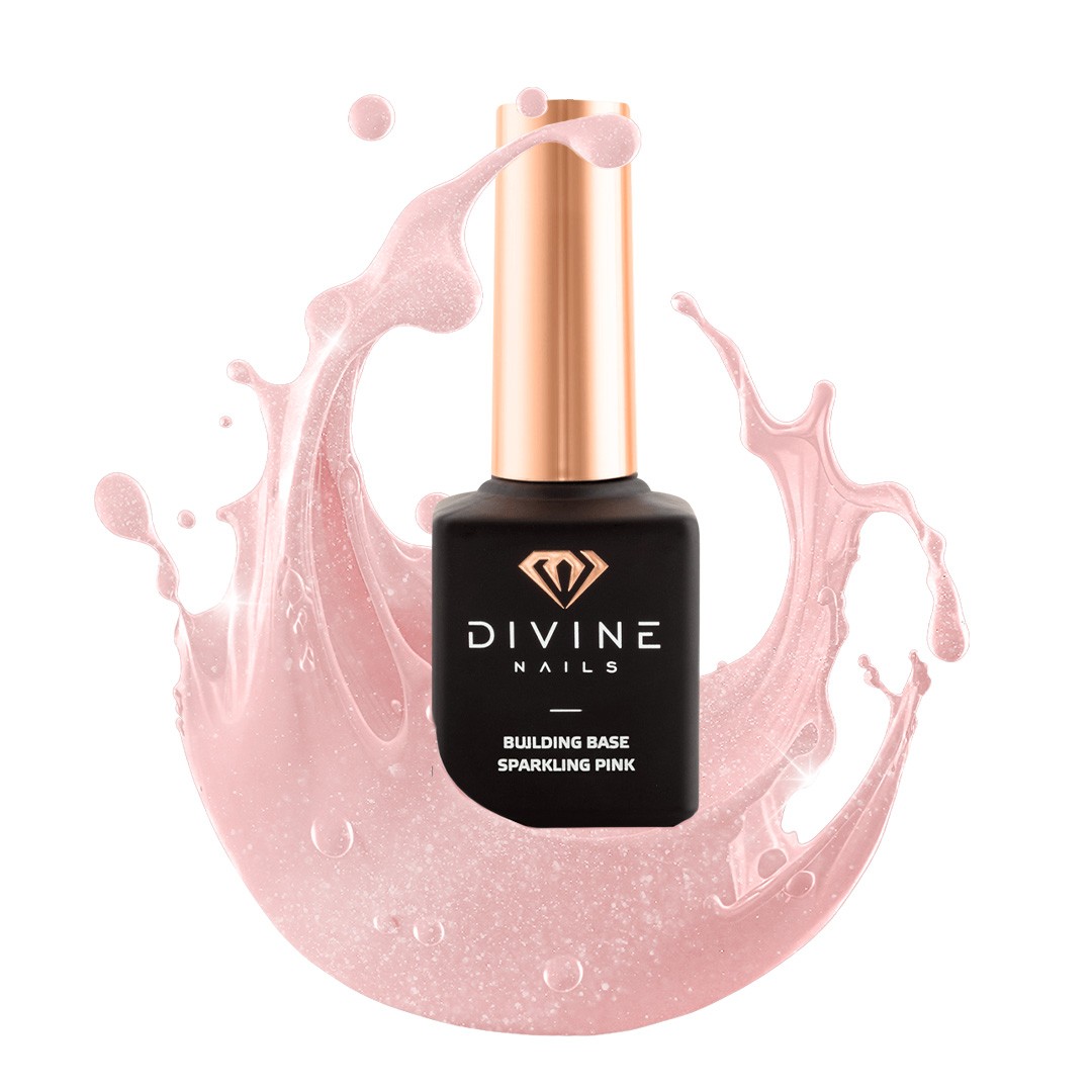 Building base Sparkling pink 15ml Novo